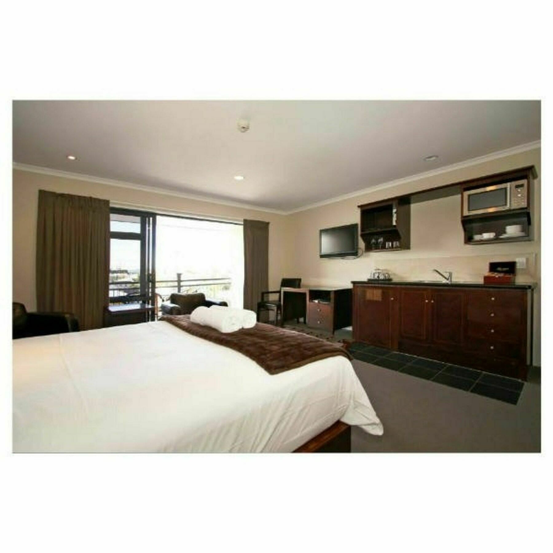 Aotea Motor Lodge Whanganui Exteriér fotografie Studio apartment